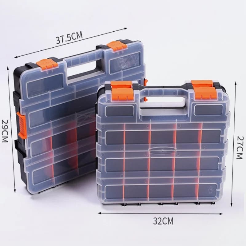 両面型 プラスチック製 ハードウェア収納ボックス