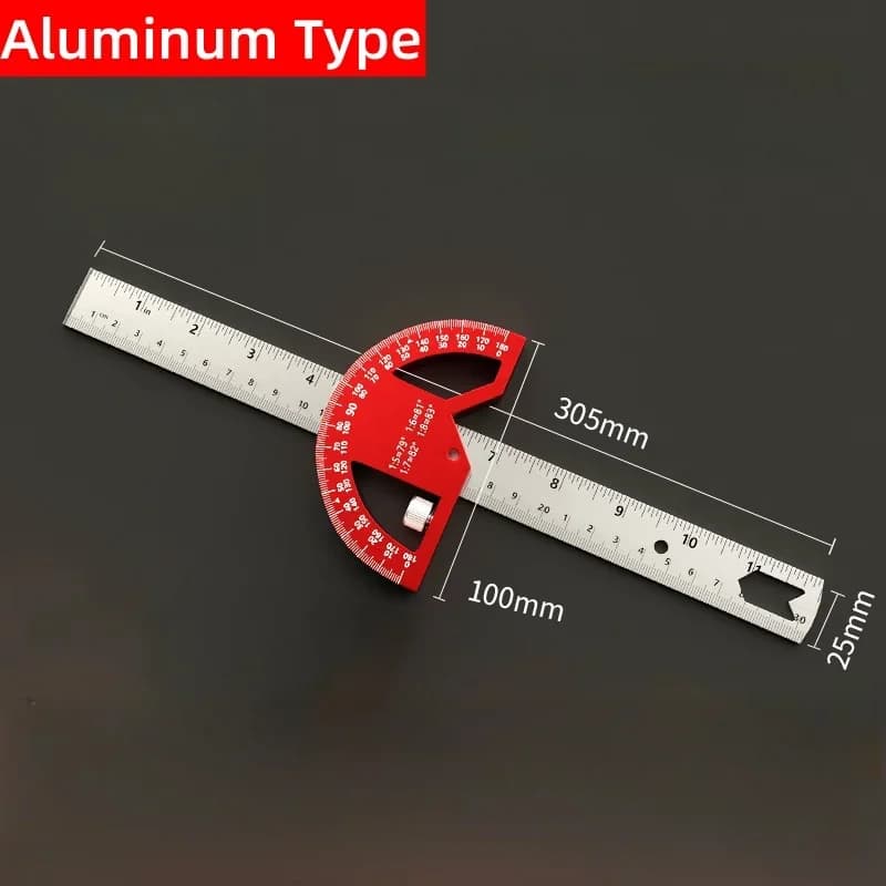 調整式 建築用分度器 0-180度
