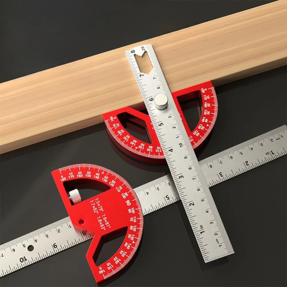 調整式 建築用分度器 0-180度