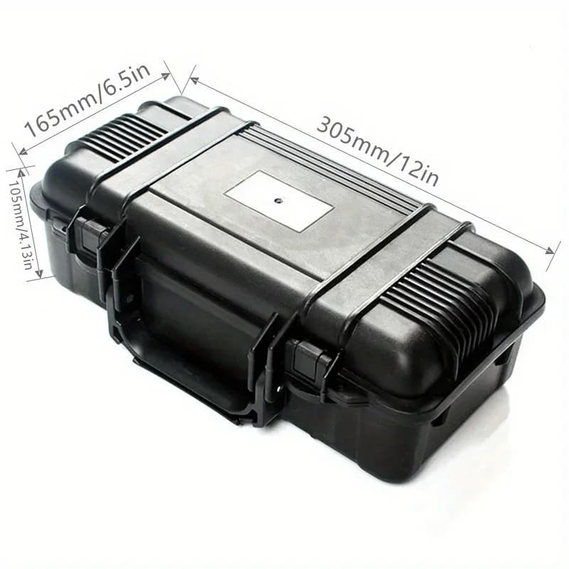 スポンジ付き 耐衝撃カメラ・計器収納ケース