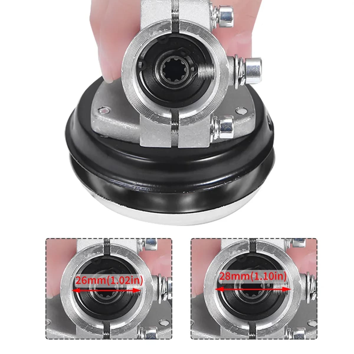 26mm/28mm ブッシュカッター用 ギアボックス交換ヘッド