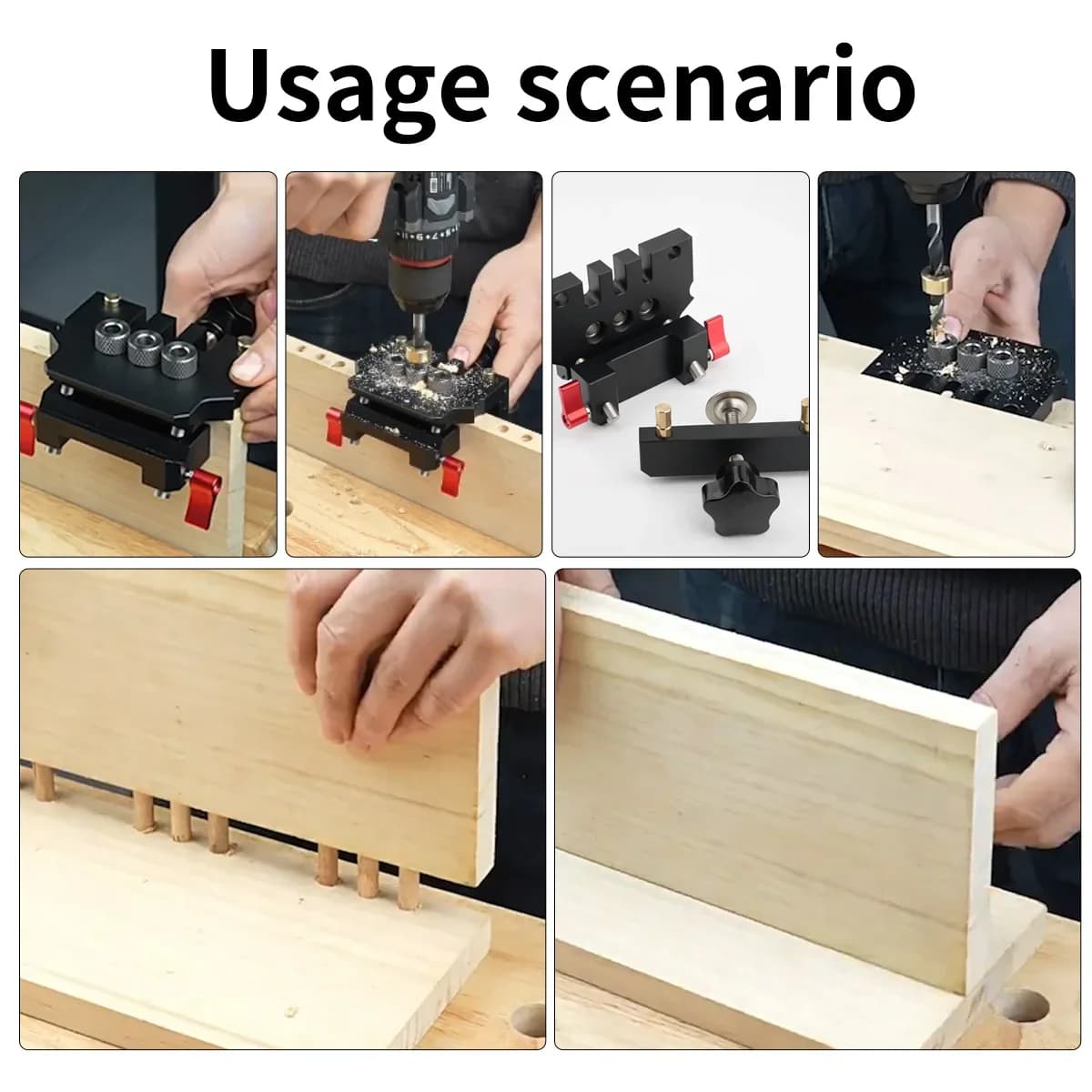 穴あけ位置合わせガイドキット 直線穴用