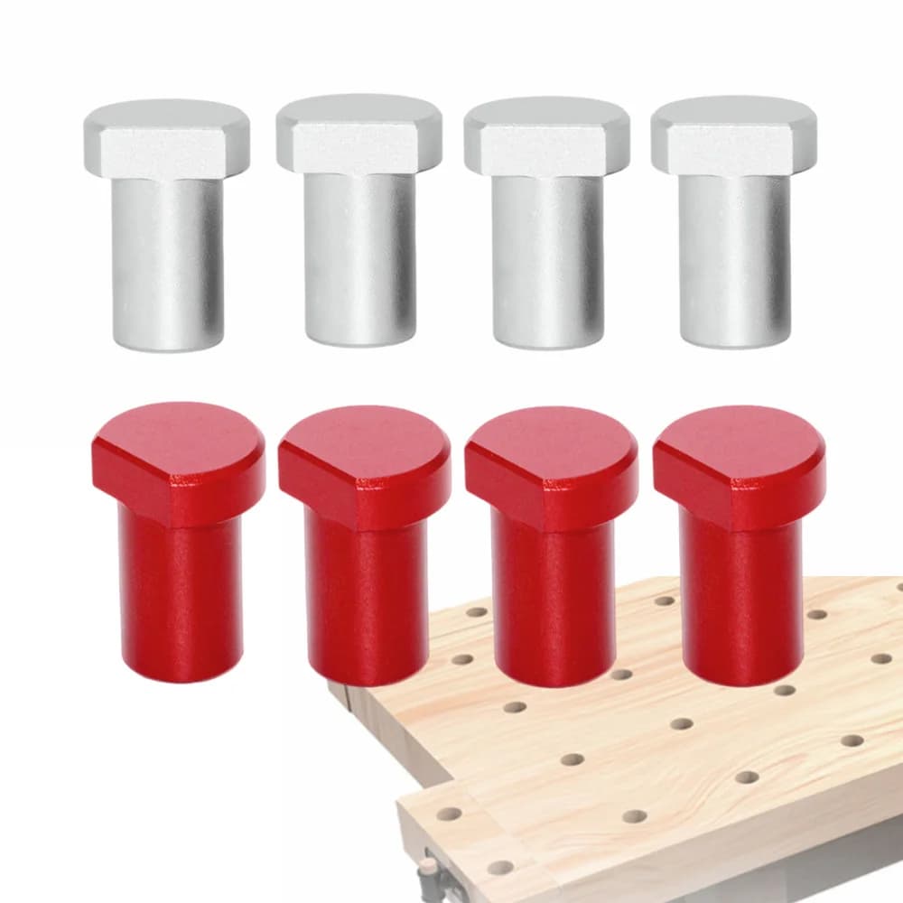 アルミ製ワークベンチペグブレーキドッグ 4個セット 19/20mm
